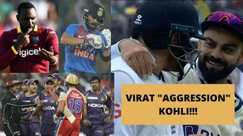 Virat Kohli: Master of Aggression. Top 5 Moments of Sledging the Opponents.