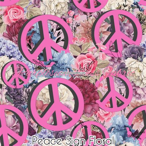 Pink Peace Sign Clip Art