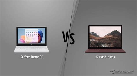 Surface Laptop SE vs. Surface Laptop - Detailed Specs Comparison