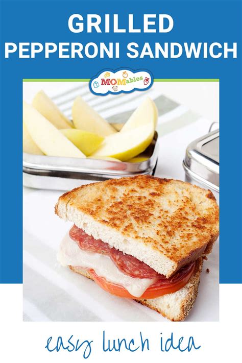 Pepperoni Sandwich Recipe | MOMables