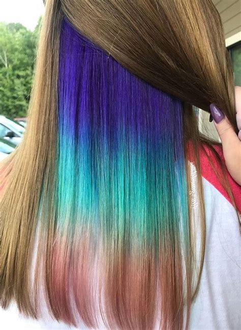 Providing Best Back hair colors Ideas and Designs 2019 | Bold hair color, Hair color trends ...