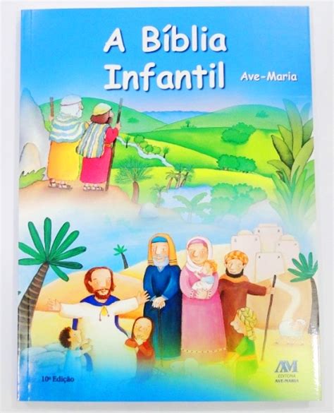 Bíblia Infantil Ilustrada - Ave Maria - Capa Brochura