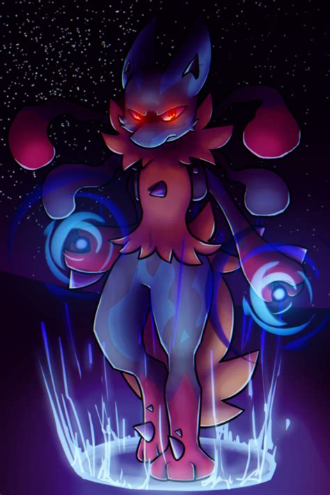 Mega Lucario Fan Art