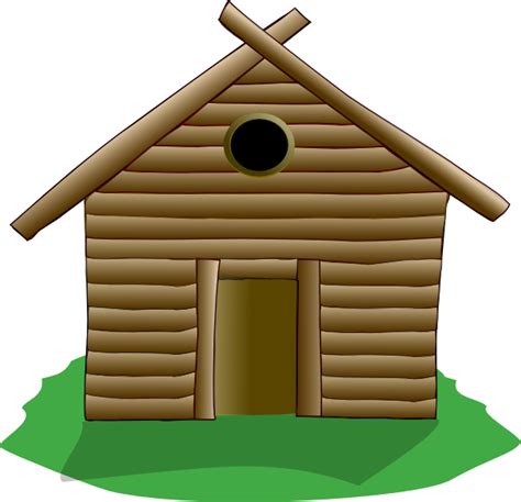 Wooden House Clipart Transparent HQ PNG Download | FreePNGImg