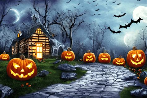 Top 45+ imagen halloween scenery background - Thpthoanghoatham.edu.vn