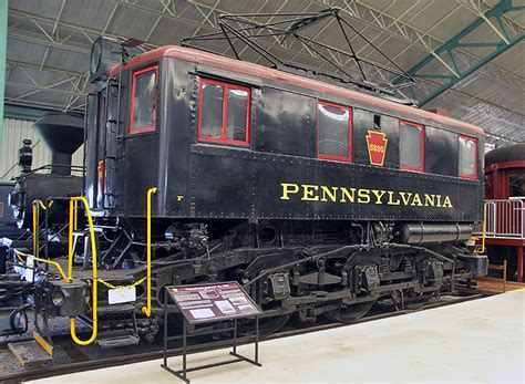 PRR electric locomotive 5690 at the Railroad Museum of Pennsylvania