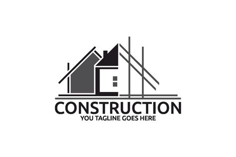 Construction Logo | Construction logo, Construction logo design, Text ...