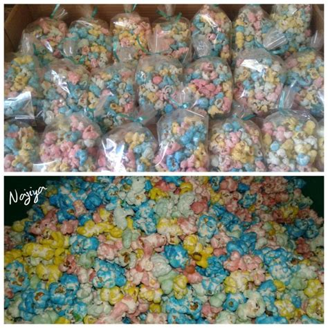 Coloured Popcorn recipe by Najiya