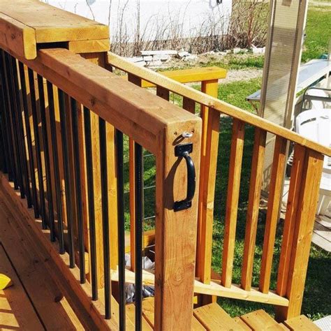 Wood Sliding Deck Gate Design Idea Inspiration | Deck gate, Diy deck, Building a deck