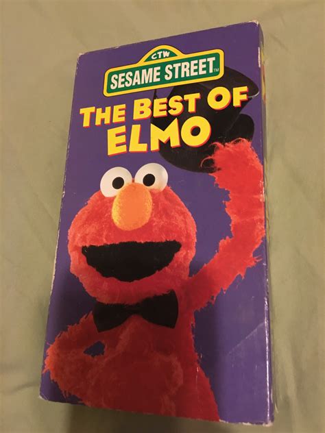 Sesame Street the Best of Elmo VHS Video With Whoopi Goldberg | Etsy Canada