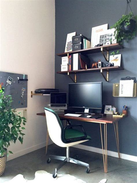 Daniel’s DIY Desk and Office Space | Space makeover, Desks for small spaces, Small space office