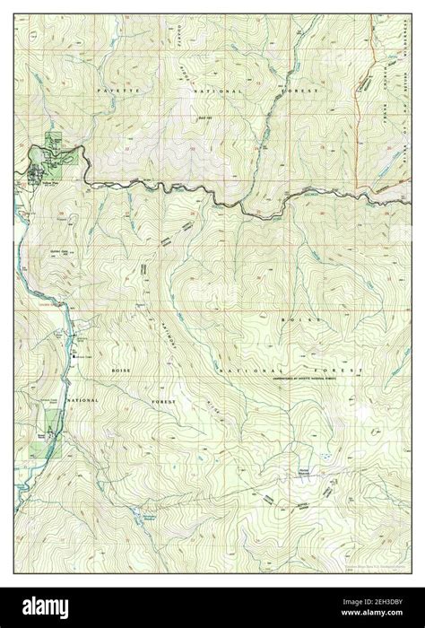 Yellow Pine, Idaho, map 2004, 1:24000, United States of America by ...