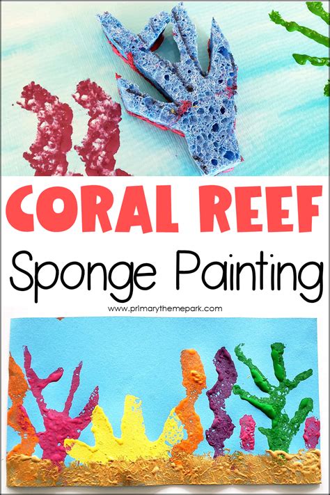 Coral Reef Art Project - Primary Theme Park