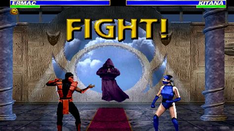 Mortal Kombat Quadrilogy - Ermac Gameplay (MK2 Ladder) - YouTube