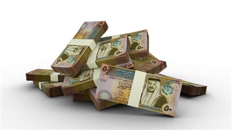 3D rendering of Stacks of Jordanian dinar notes 22478895 PNG