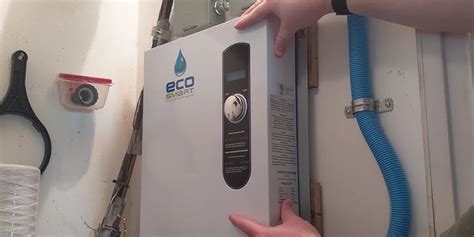 EcoSmart's ECO 18 Electric Tankless Water Heater keeps hot water flowing for $319