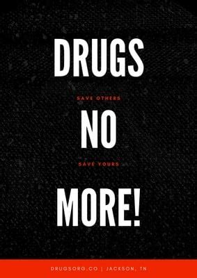 Free, printable custom drug awareness poster templates | Canva