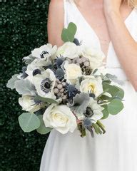 DIY Wedding Flowers - "Twilight" | Dusty Blue Bouquets – Kukka Flowers