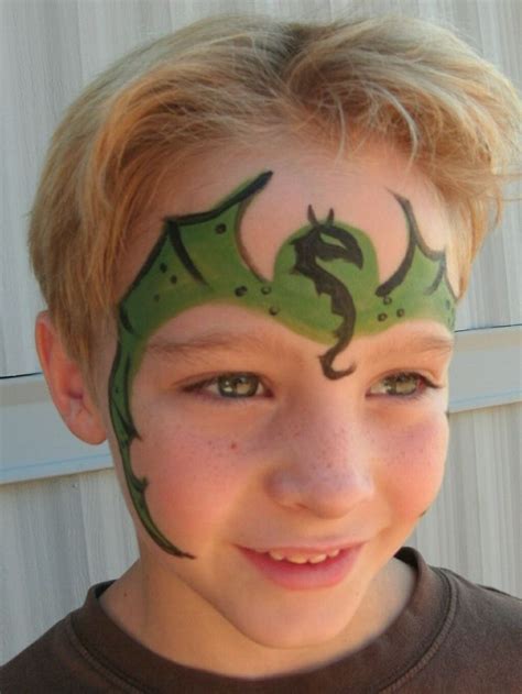 dragon | Face painting easy, Face painting designs, Fairy face paint