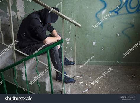 Addict Abandoned House Experiencing Drug Addiction Stock Photo 1673419165 | Shutterstock