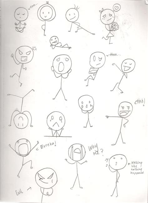 Stickman Emotions... by TheBrc147 on DeviantArt