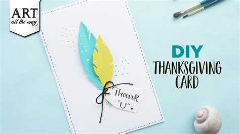 20 Homemade DIY Thanksgiving Cards To Make - Blitsy