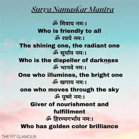 The Health Benefits Of Surya Namaskar Vedic Mantras Gayatri Mantra | My ...