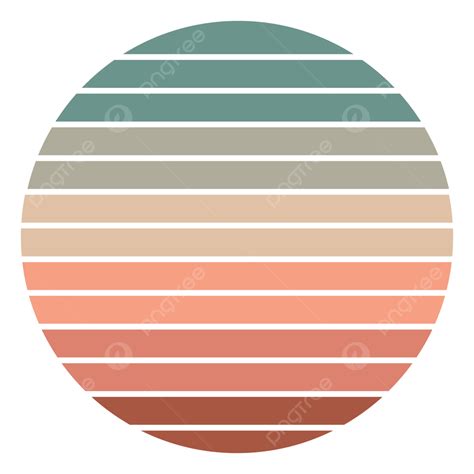 Retro Sunset Beach Vector Design Images, Retro Sunset Vintage Template Design, Retro Vintage ...