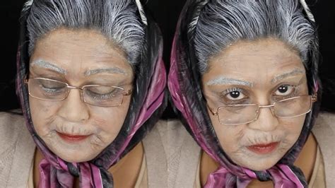 Old Lady Wrinkled Face Makeup | Saubhaya Makeup