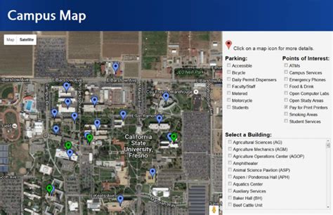 CSU Fresno Campus Map: Navigate the Bulldogs' Territory - Military and Veteran