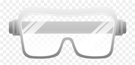 Safety Glasses Reminder Clipart - Science Goggles Transparent Background, HD Png Download - vhv