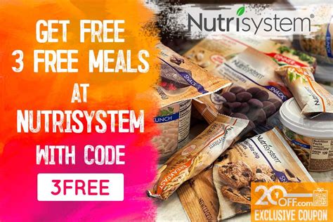 Nutrisystem Coupons | June 2020 | Nutrisystem, Free snacks, Coupons