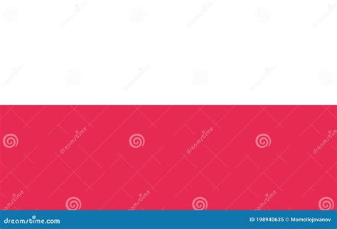 Flag of the Duchy of Warsaw from 1807 To 1815 Stock Vector ...