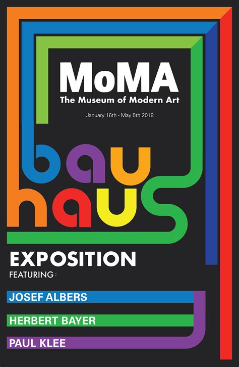 MoMA Exposition Poster on Behance