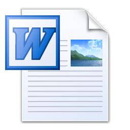 Microsoft Word Document Icon #385269 - Free Icons Library