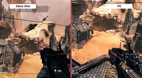 Titanfall Xbox One vs PC Graphics Comparison Side-by-Side (video)