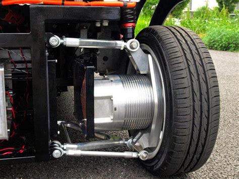 Wireless in-wheel motor system developed for electric vehicles ...