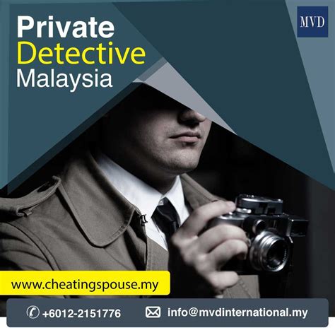 Private Detective in Malaysia | Private detective agency, Private detective, Detective agency