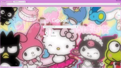 Sanrio party Chrome Theme - ThemeBeta