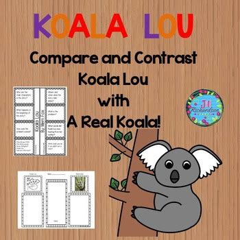 Koala Lou Activities - Paired Text by Jill Richardson | TpT