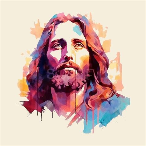 Premium Vector | Vector Illustration of Jesus Christ