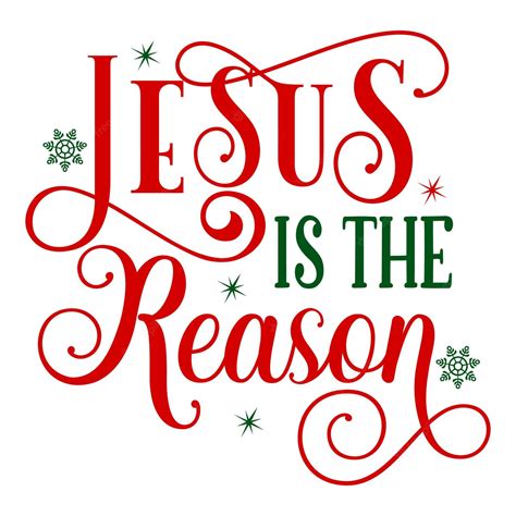 Premium Vector | Jesus is the reason typography premium vector design ...