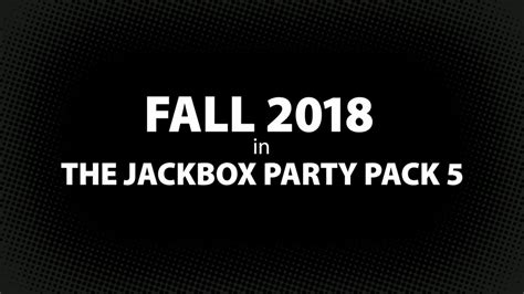 The Jackbox Party Pack 5 announced