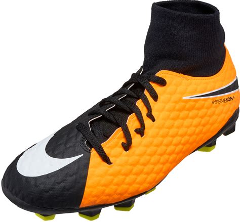 Nike Kids Hypervenom Phelon III DF FG - SoccerPro.com