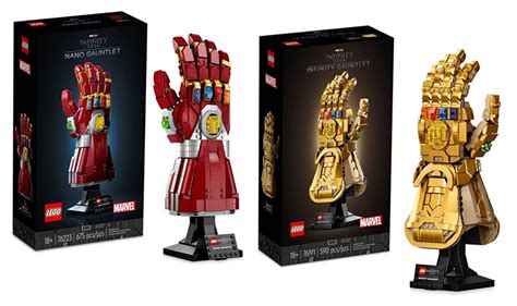 The LEGO Marvel Infinity Gauntlet is a SNAP for Marvel Fans - Notes ...