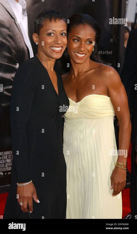 Jada Pinkett-Smith & mother Adrienne Banfield attend the 'Collateral' Premiere in Los Angeles ...