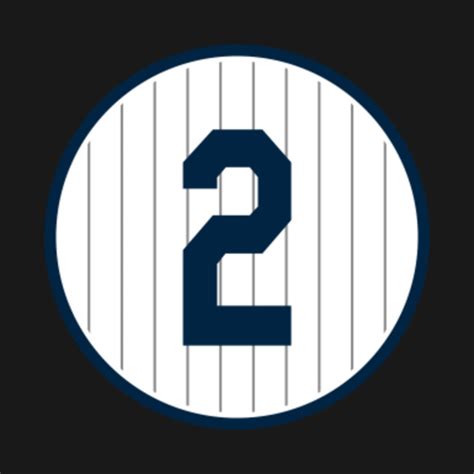 Derek Jeter Number 2 Jersey New York Yankees Inspired - New York Yankees - Hoodie | TeePublic