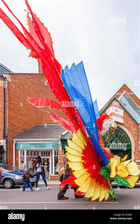 Northampton U.K., Carnival, 10th June 2017, The parade left the ...