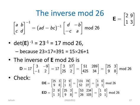 N Modulo Inverse - Modulo