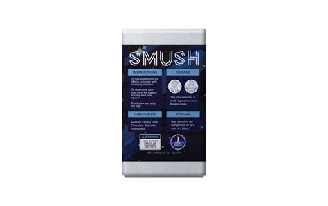 Smush Magic Mushroom Chocolate Bar 1G | Buy Edibles Online